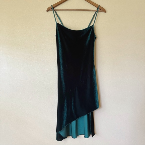 Amanda Uprichard Green Velvet Ansonia Dress - Picture 4 of 9
